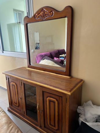 armoire-4-battants-et-coiffeuse-bon-etat-big-0